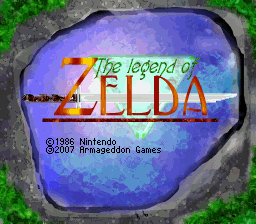 What a gorgeous title screen... I've seen it SOO many times, and it brings me right back into my childhood.